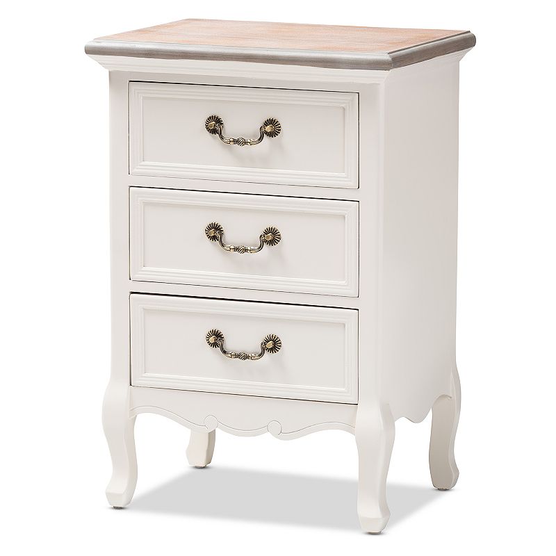 Baxton Studio Capucine Nightstand Table