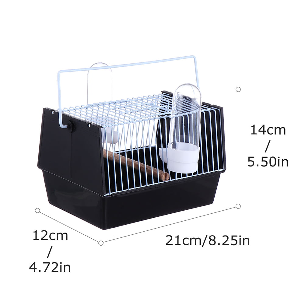 HOMEMAXS 1PC Portable Bird Cage Parrot Cage Outing Bird Carrying Cage Handheld Cage