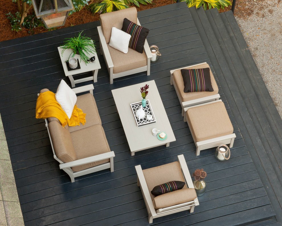 Polywood Harbour Deep Seating Chair   Contemporary   Outdoor Lounge Chairs   by POLYWOOD  Houzz