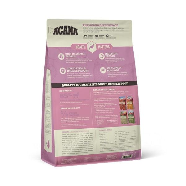 ACANA Singles Lamb and Apple Recipe Grain Free Dry Dog Food
