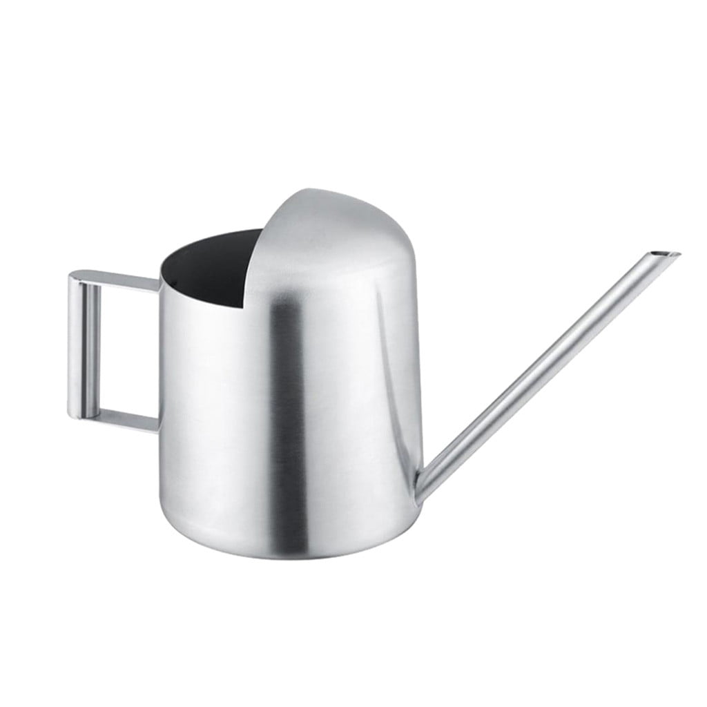 Watering Can Solid Stainless Steel Pot Long Spout Small Indoors 300 ML