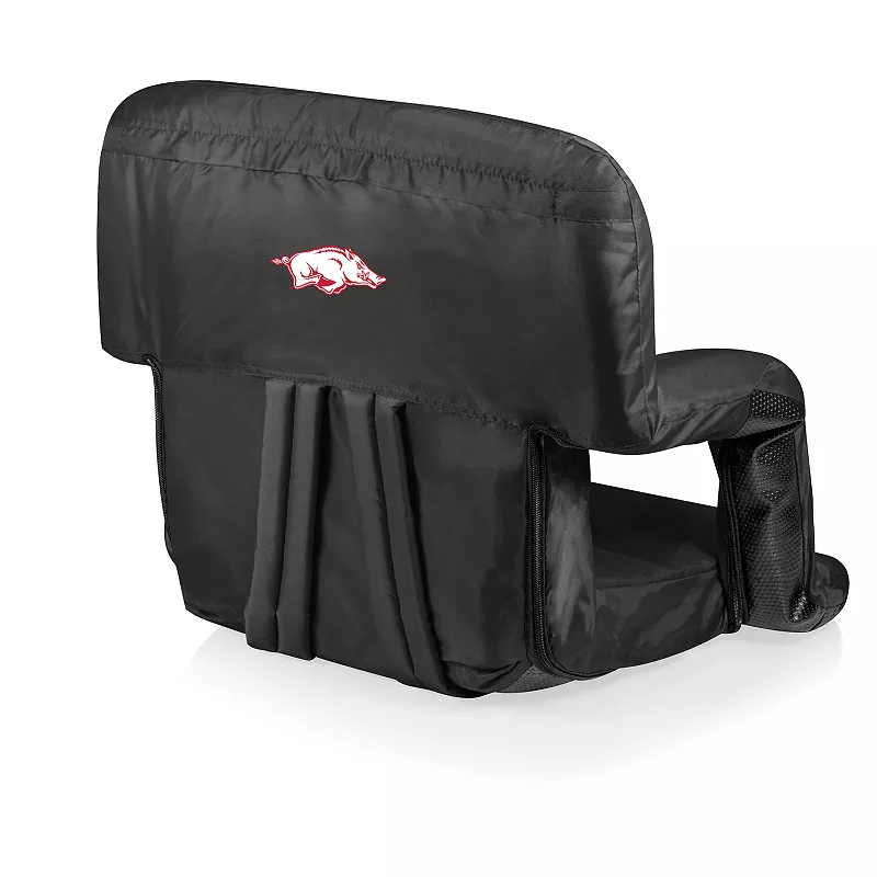 Picnic Time Arkansas Razorbacks Ventura Portable Recliner Chair