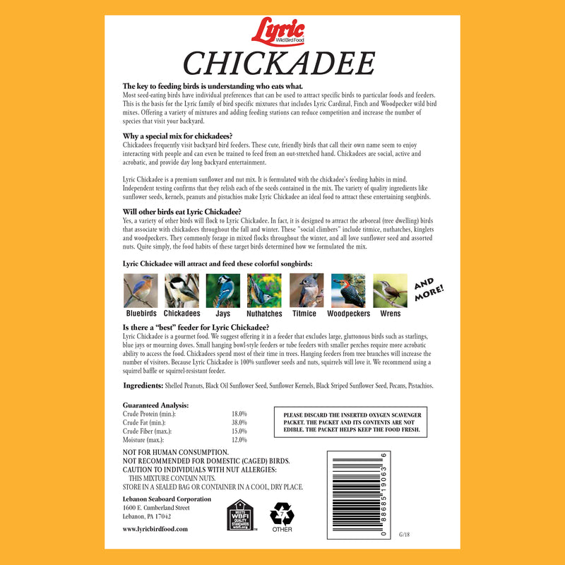 LYRIC CHICKADEE 20# BAG