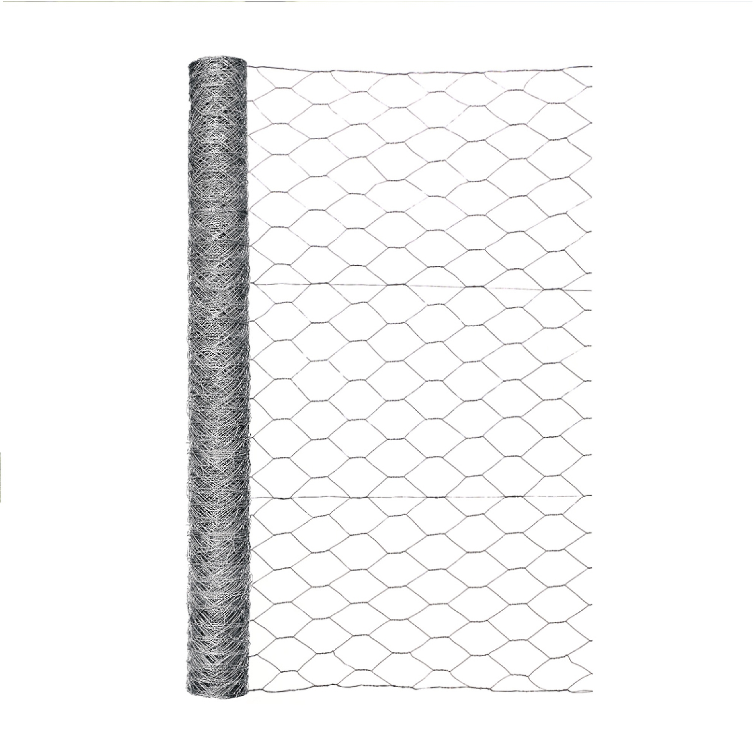 Garden Craft 36 in. H X 50 ft. L Galvanized Steel Poultry Netting 2 in.