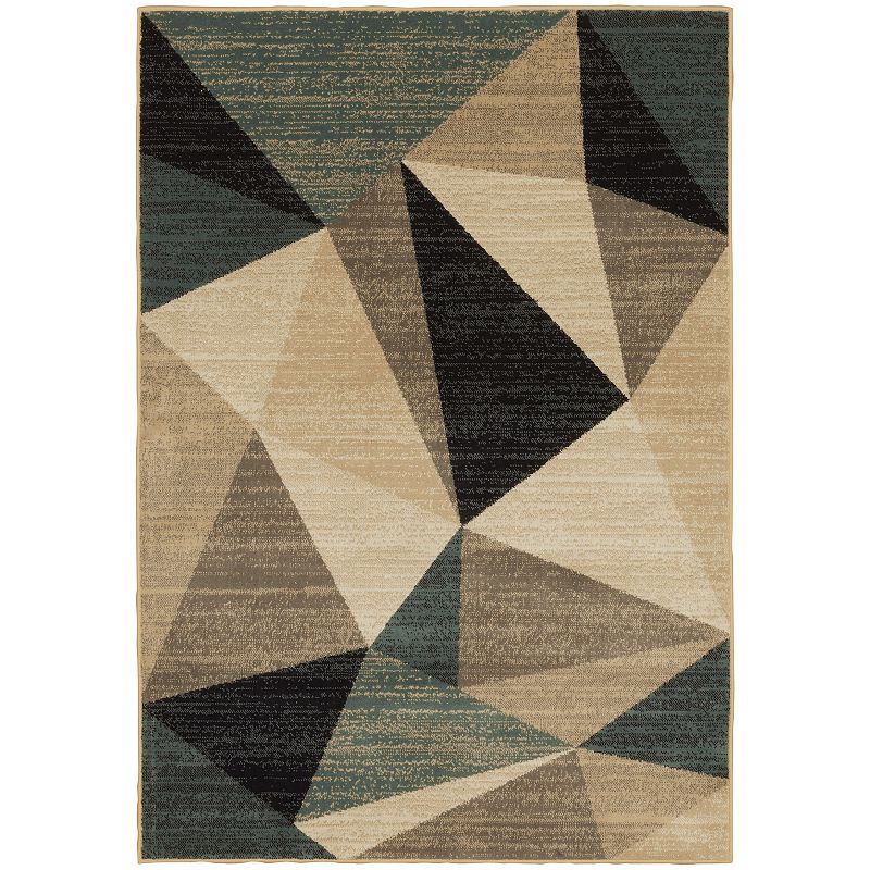 StyleHaven Easton Faceted Geometric Rug