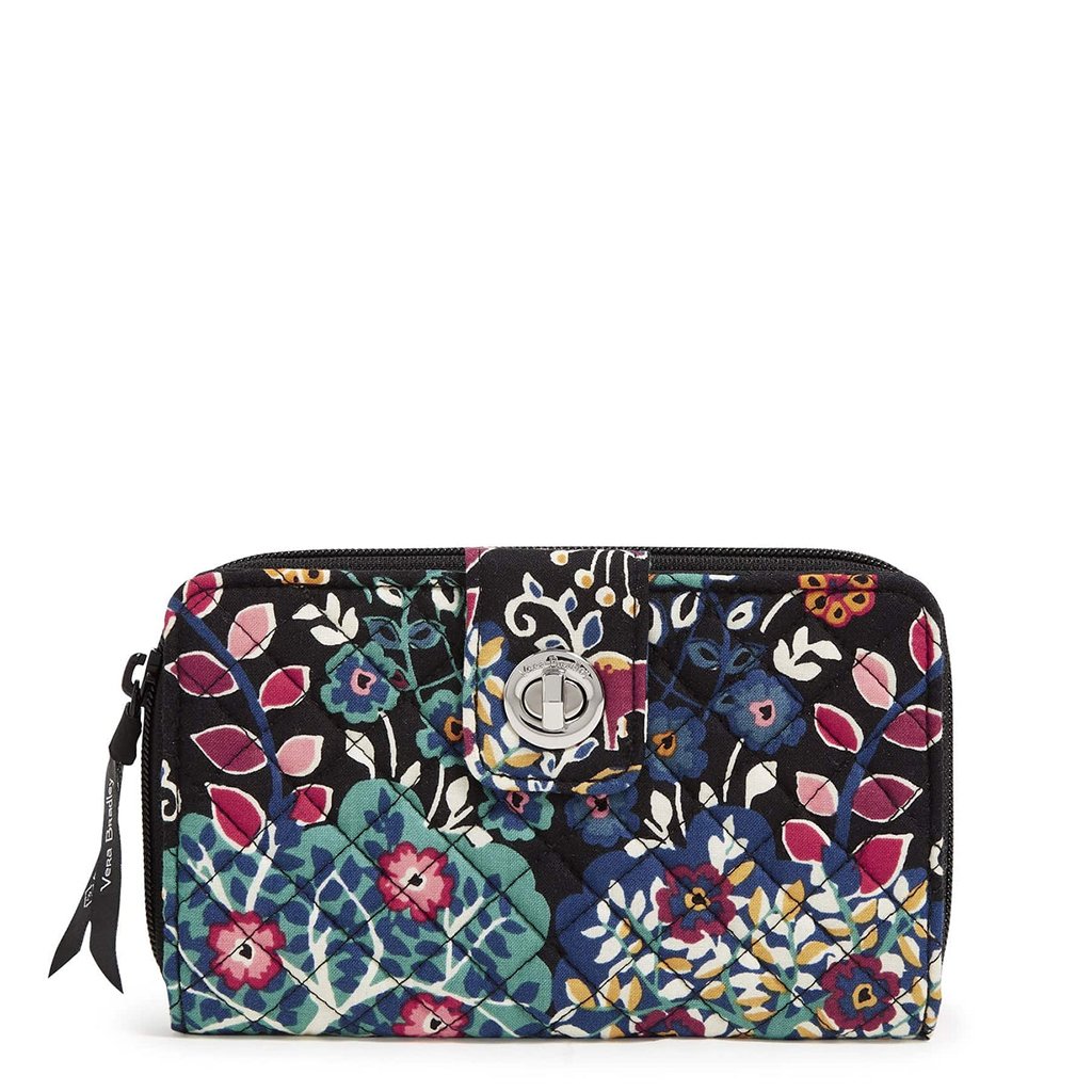 Vera Bradley  RFID Turnlock Wallet in Enchantment