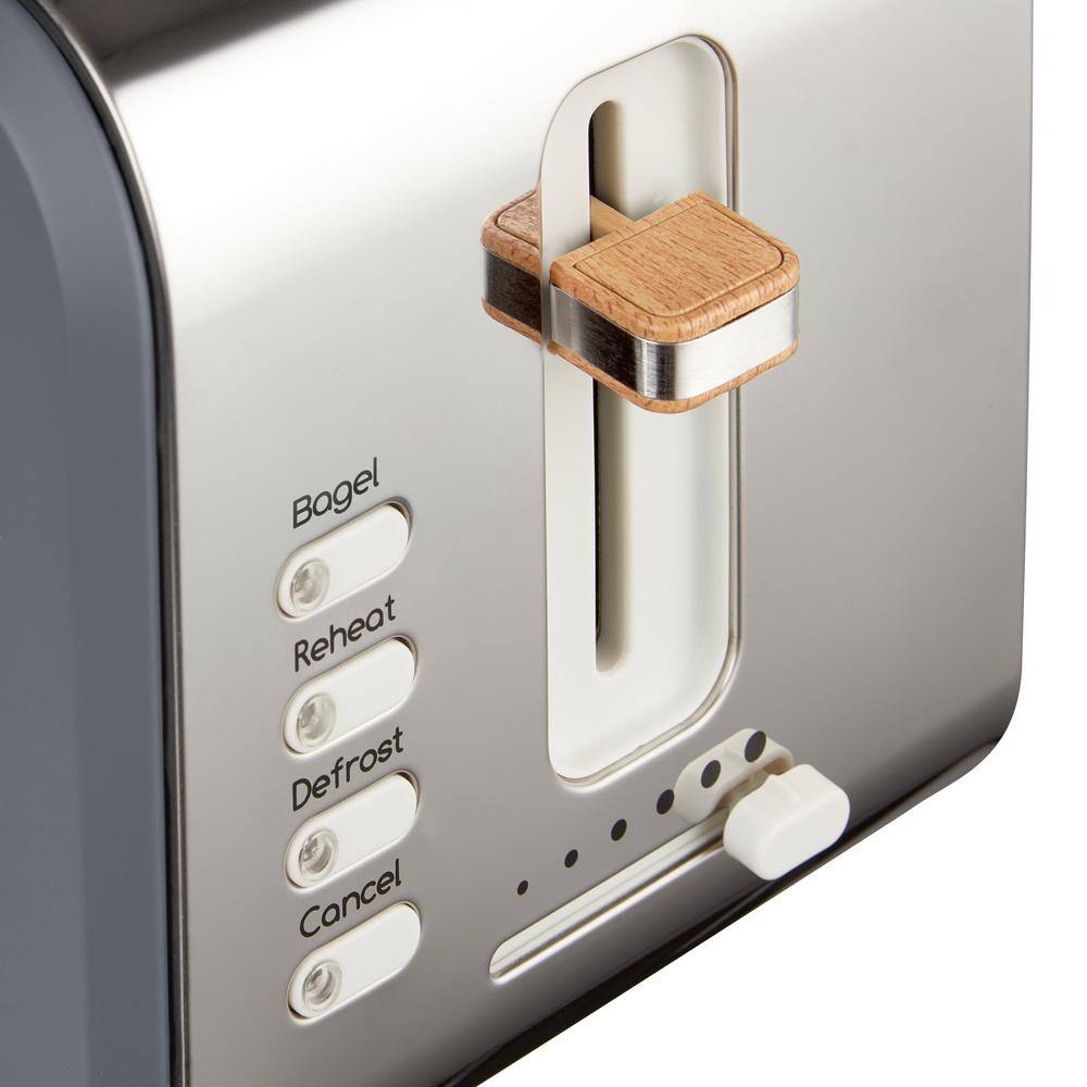 Nordic 2-Slice Toaster - Grey ST14610GRYN