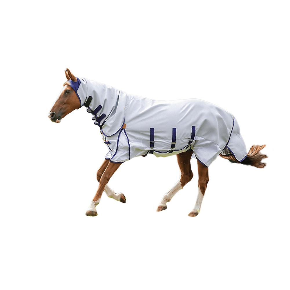 Shires Highlander Plus Combo Neck Sun Protective Horse Fly Rug