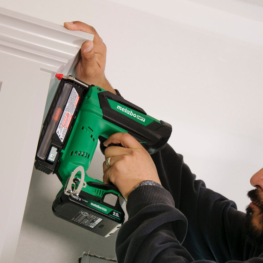 Metabo HPT 18V MultiVolt Compact 23 Gauge Compact Pin Nailer Cordless 2Ah Kit NP18DSALTM from Metabo HPT