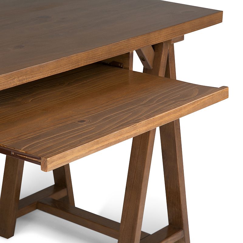 Simpli Home Sawhorse Desk