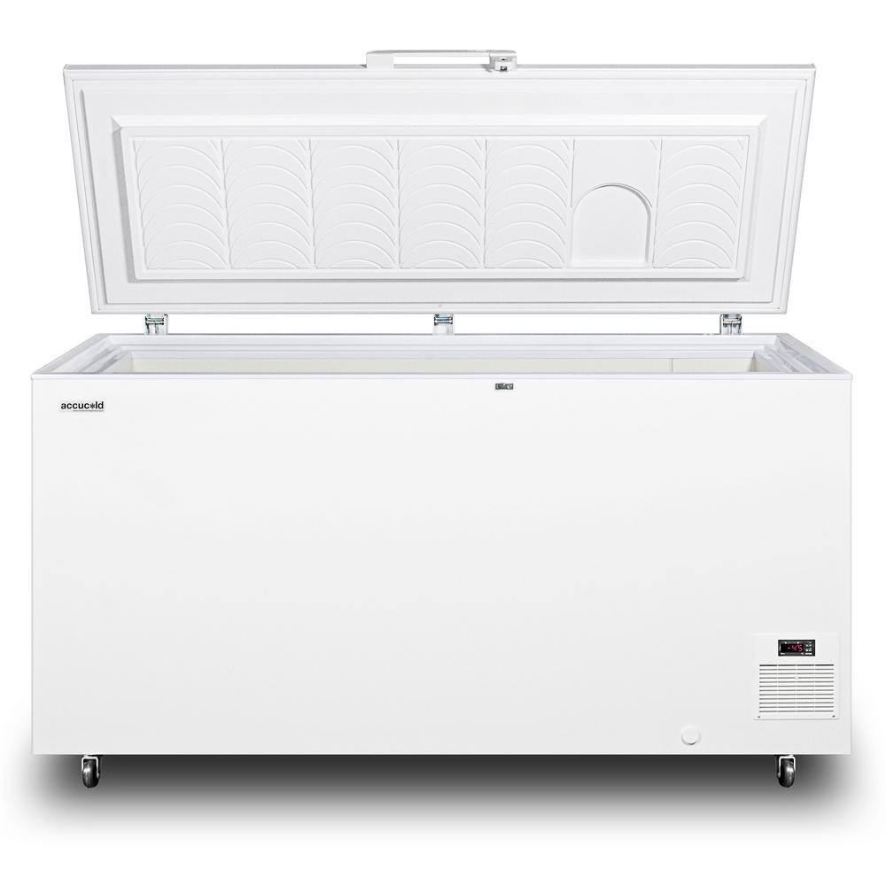 Summit Appliance 15.5 cu. ft. Manual Defrost Commercial Chest Freezer in White EL51LTW