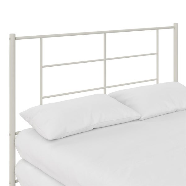 RealRooms Praxis Metal Headboard， Steel Construction， Mounting Hardware Included - - 37849859