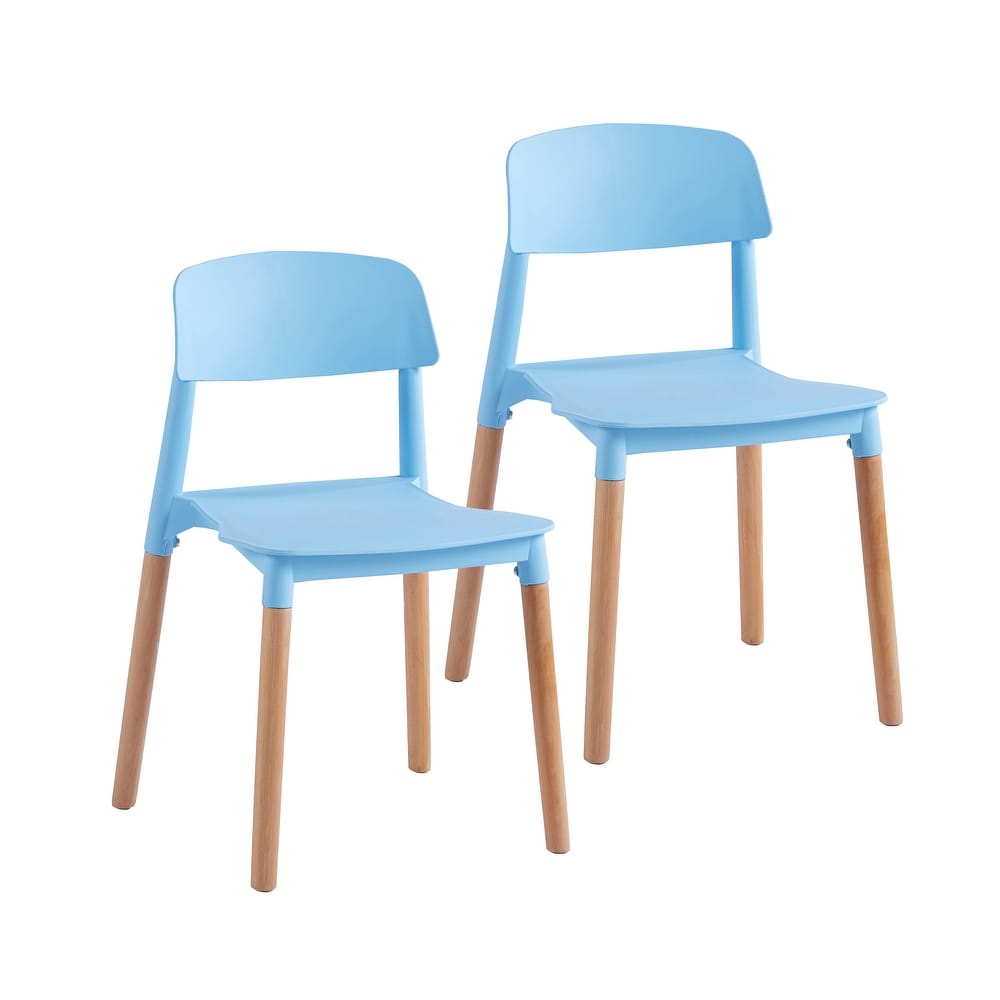 Porthos Home Clyde Stackable Dining Chairs (Set Of 2)