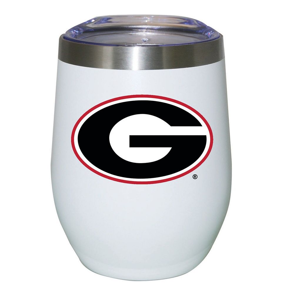 Georgia Bulldogs 12oz. Logo Stemless Tumbler