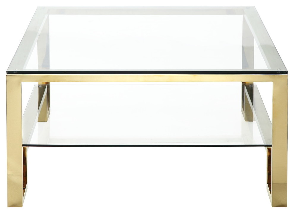 Laurence Coffee Table   Contemporary   Coffee Tables   by Pangea Home  Houzz