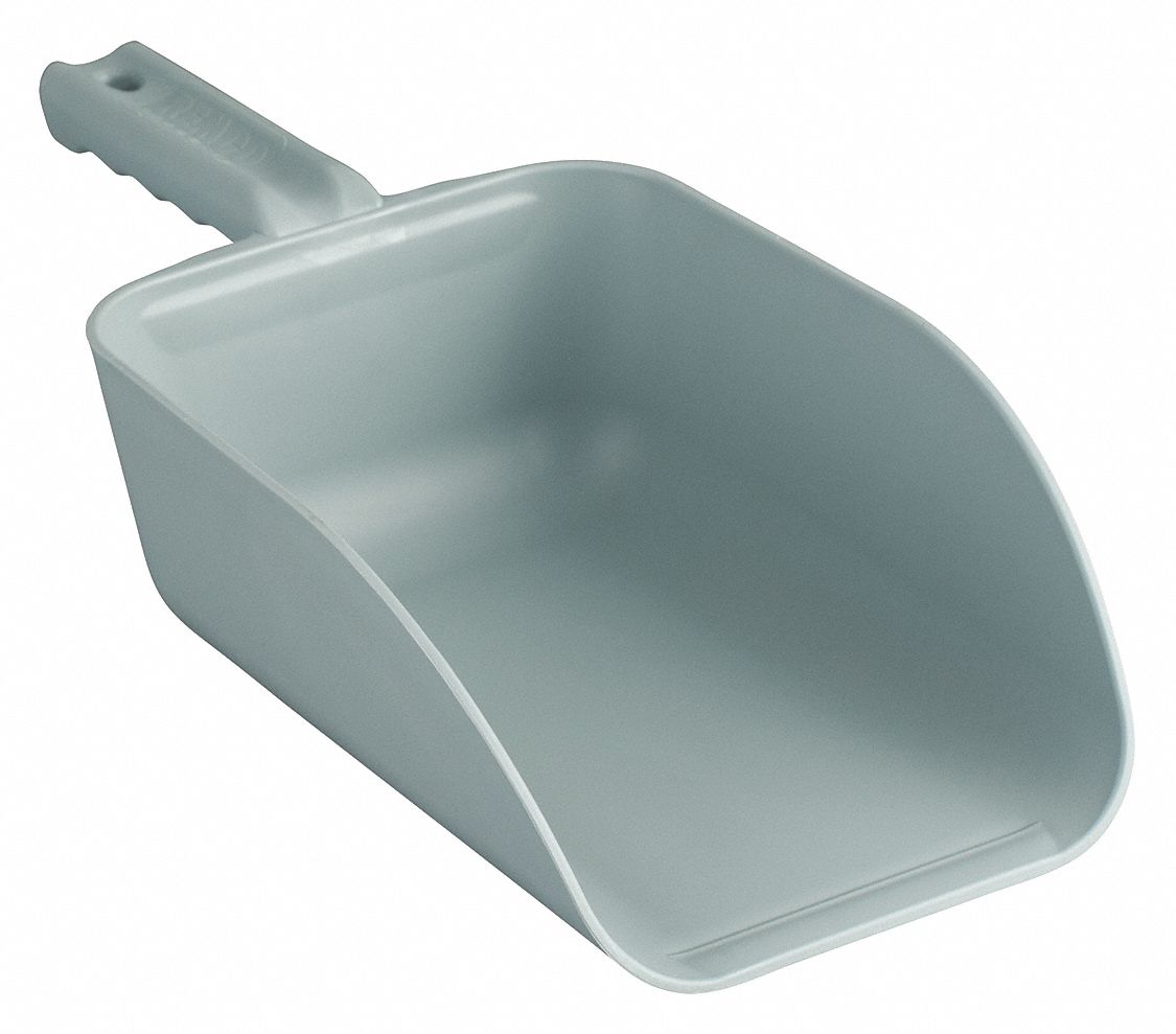 Remco Large Hand Scoop,Capacity 82 oz.,Gray  650088