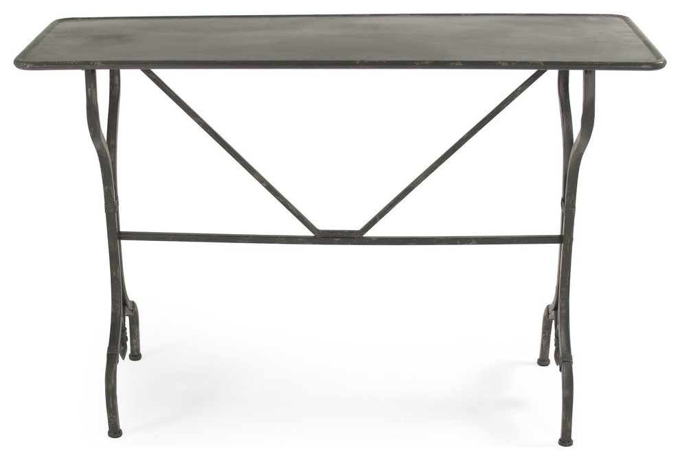 Iron Wall Table   Industrial   Side Tables And End Tables   by Nook  ampCottage  Houzz