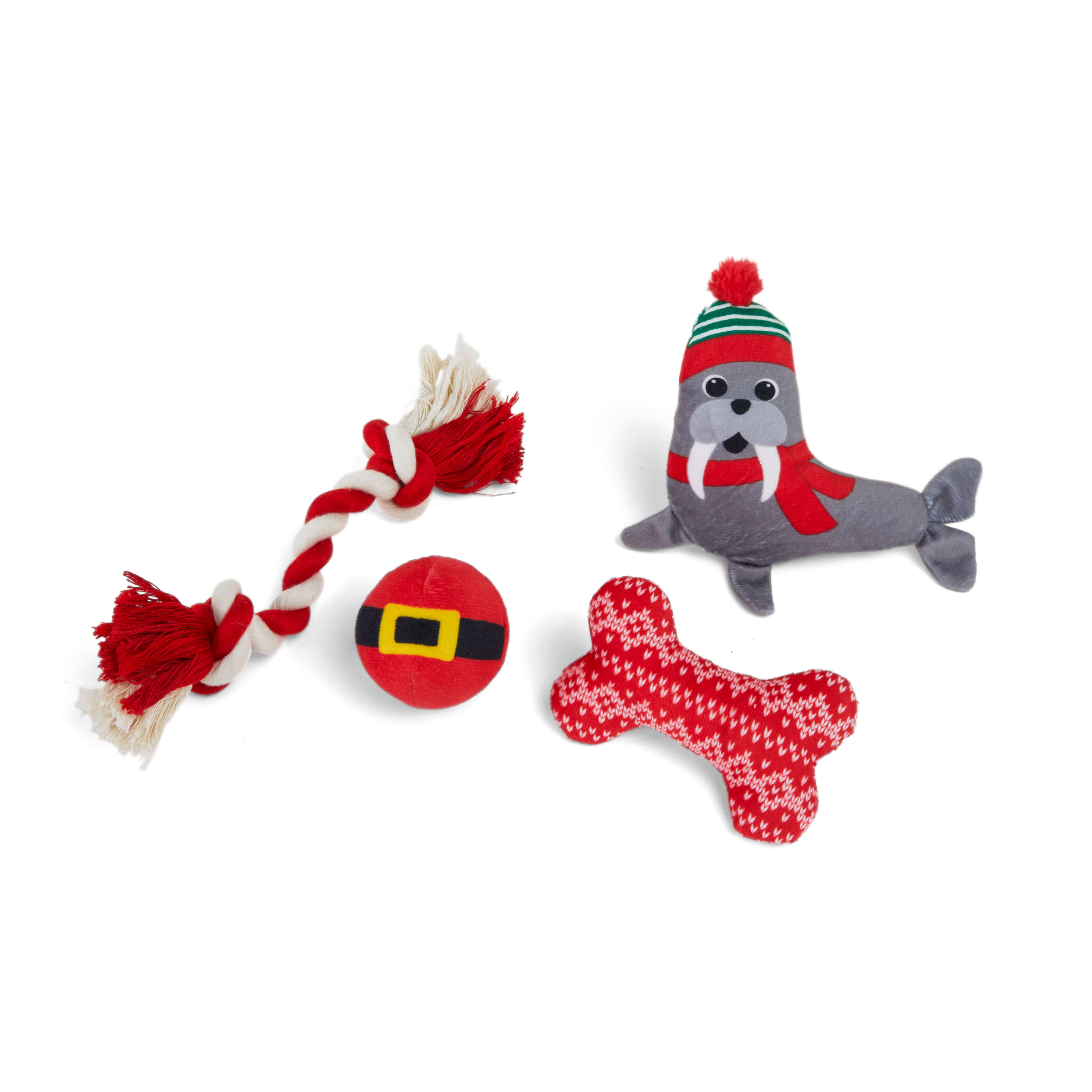 More and Merrier Small Dog Ornament Value Pack， Small