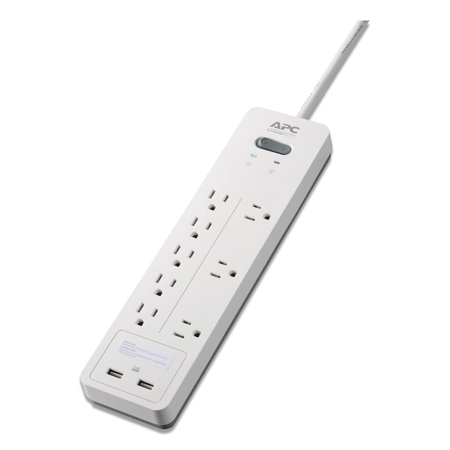 Home Office SurgeArrest Power Surge Protector by APCandreg; SEUPH8U2W