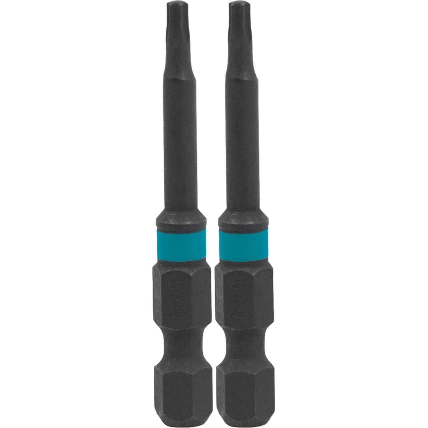 Makita ImpactX Torx T10 X 2 in. L Power Bit Heat-Treated Steel 2 pk