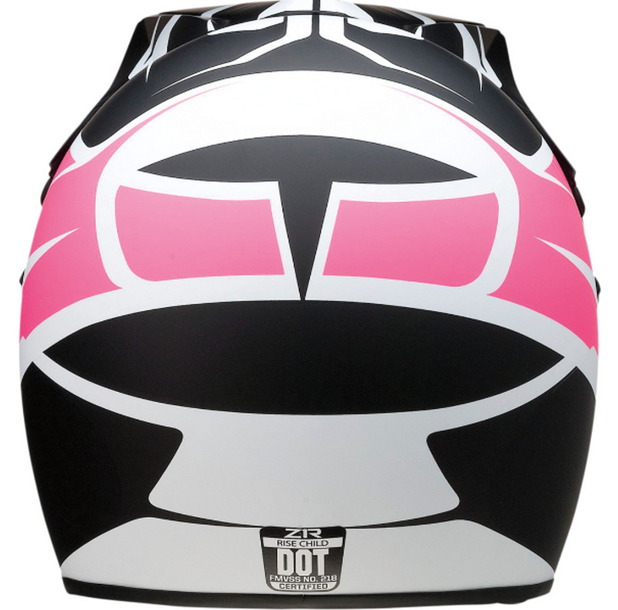 Z1R Rise Flame Child MX Offroad Helmet Pink SM/MD