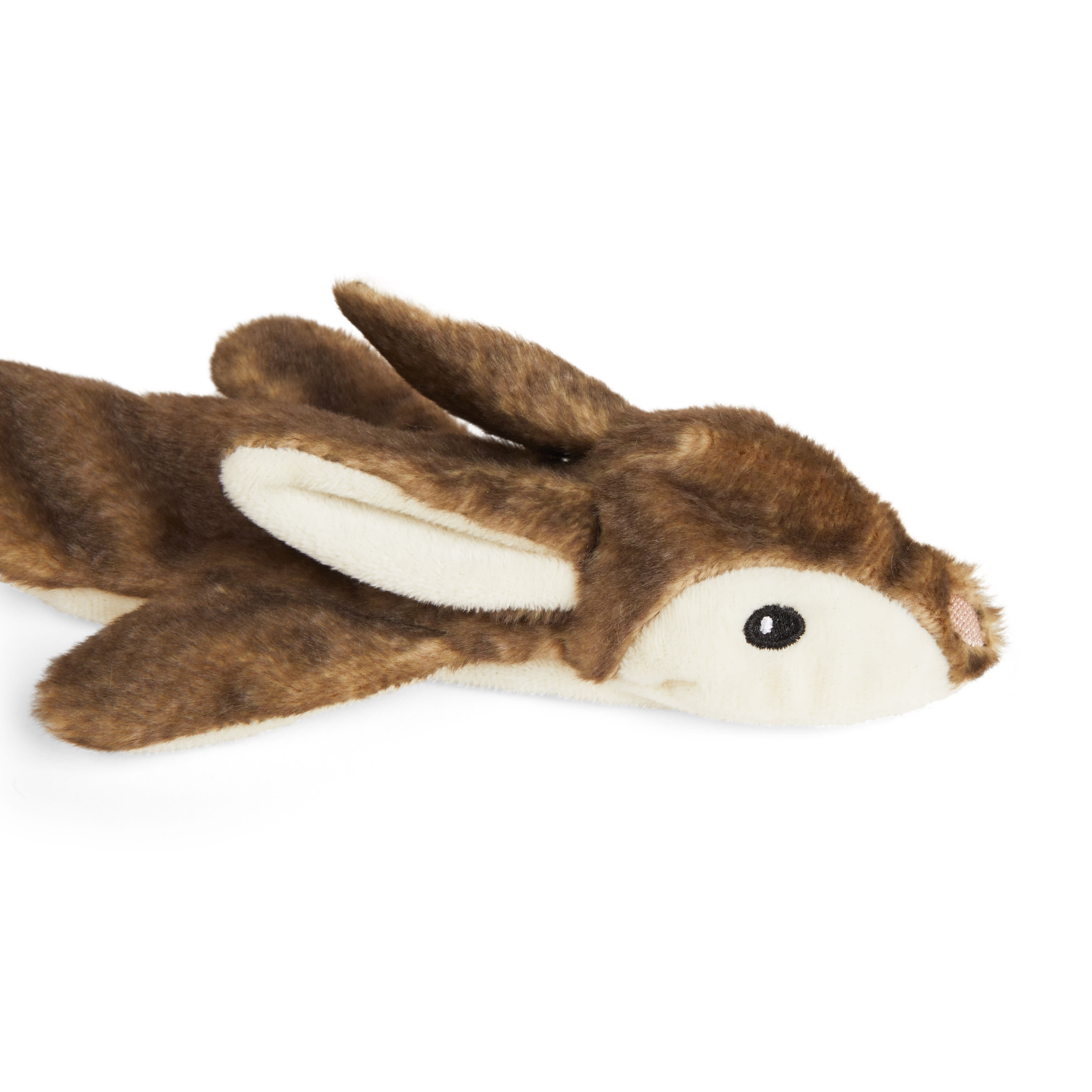 LEAPS  BOUNDS Wildlife Rabbit Dog Toy， Small