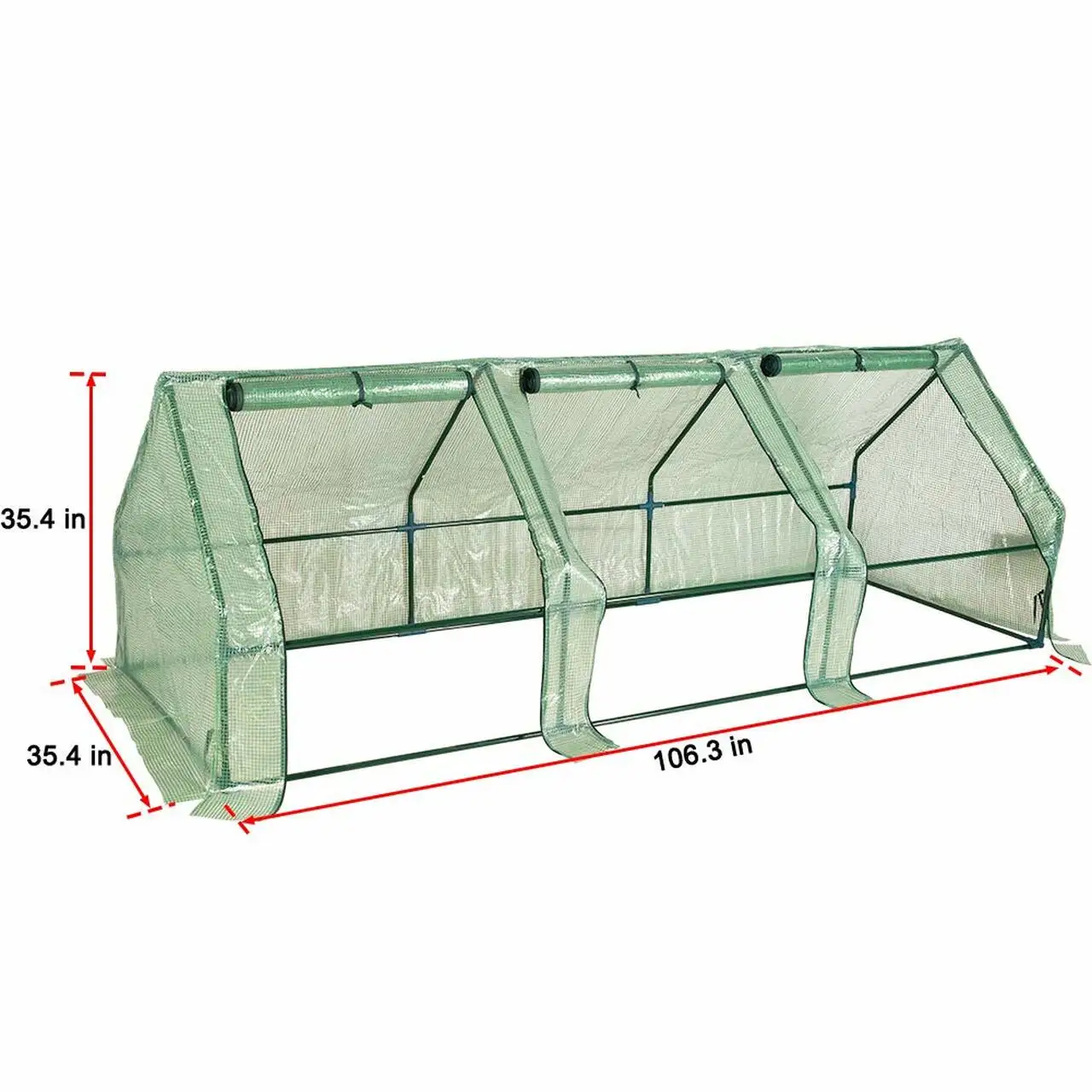 Danlong Outdoor Portable Gardening Steeple Mini Green House  Small Shelving Green House For Herb And Flower