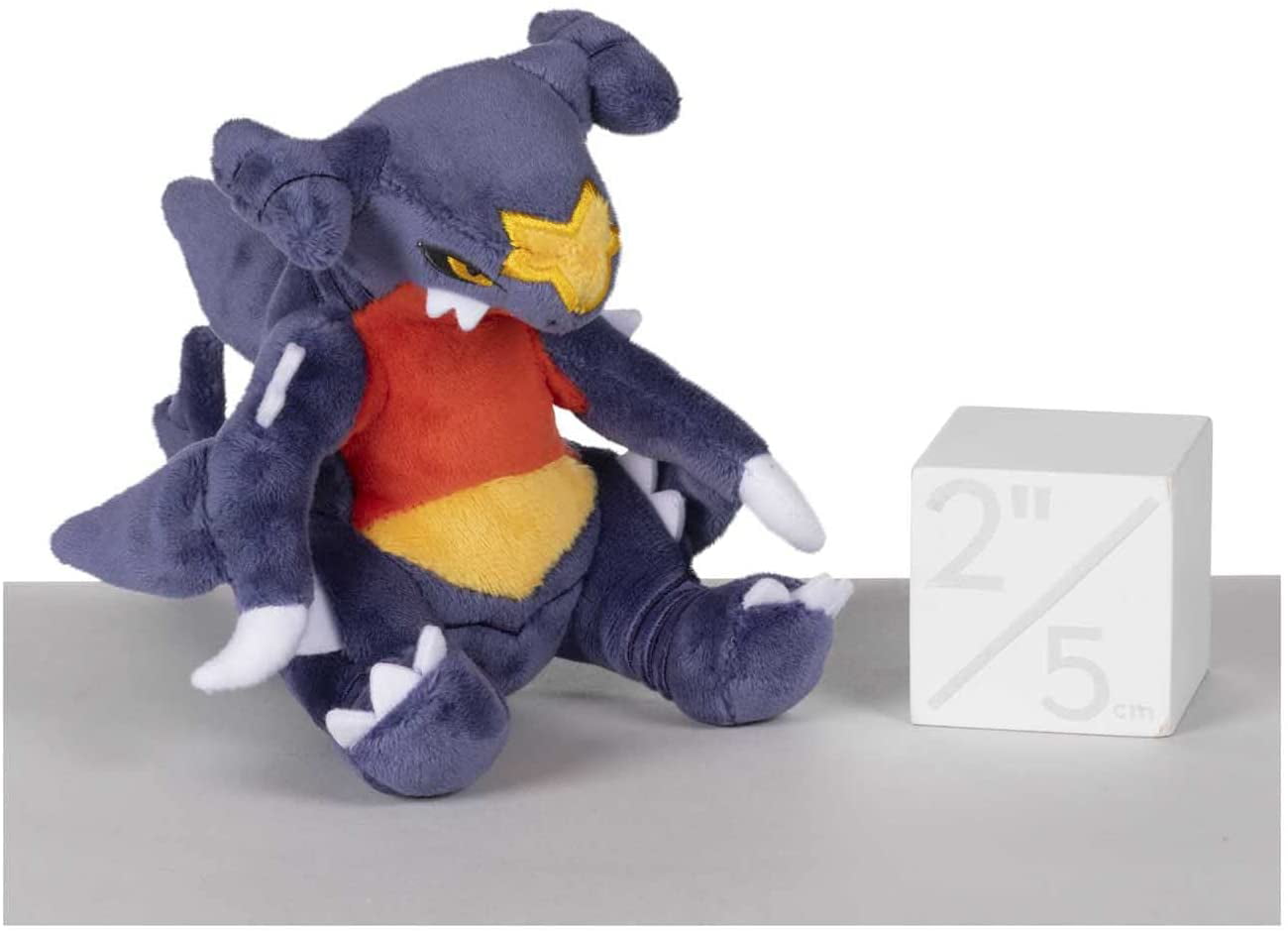 Pokemon Center: Garchomp Sitting Cuties Plush， 6 Inch