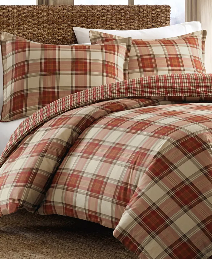 Eddie Bauer Edgewood Full Queen Duvet Cover Set