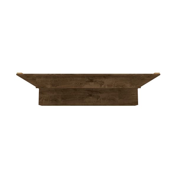 Liberty 70.86 Floating Entertainment Center in Rustic Brown