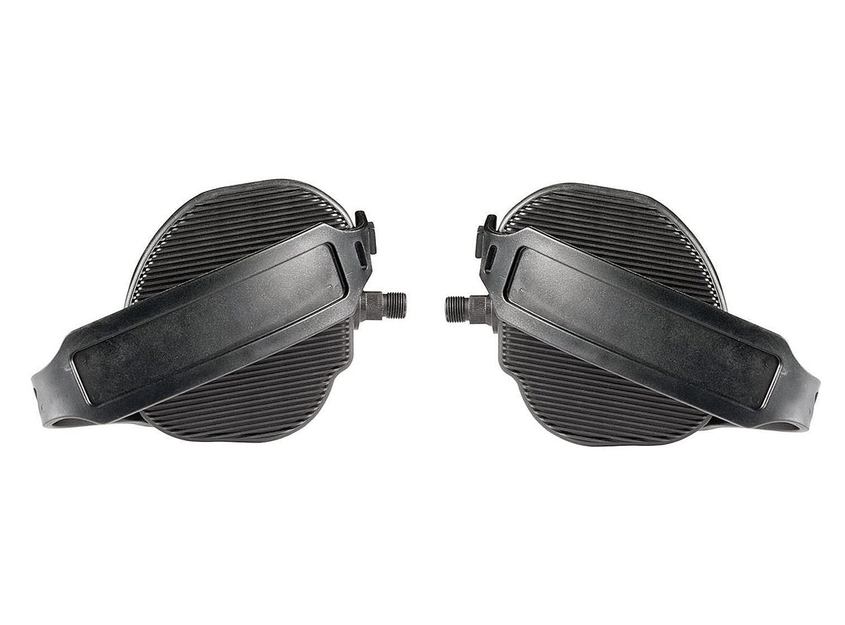 VP Exercise Triple Retension Pedals - Black