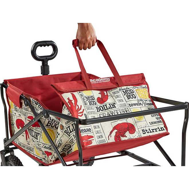 Academy Sports + Outdoors Crawfish Print Folding Multipurpose Wagon