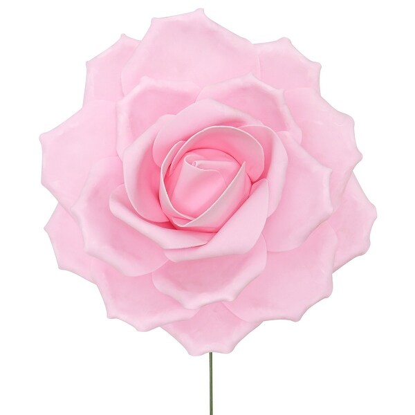 Set of 2 Large Foam Rose Stem Wall Decor Backdrop Art Crafts 20in