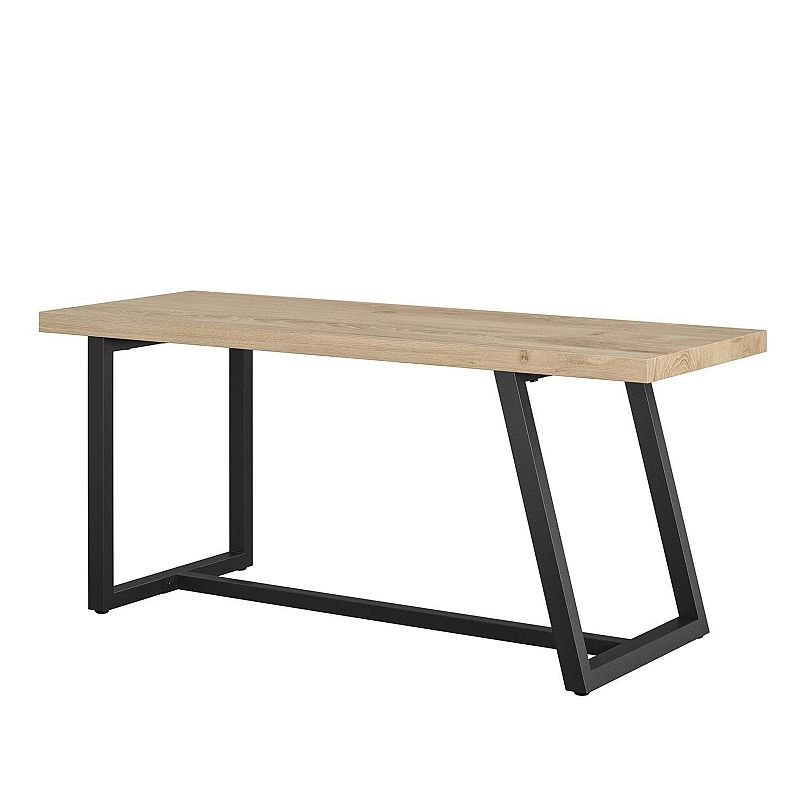 Novogratz Palomino Asymmetrical Entryway Bench