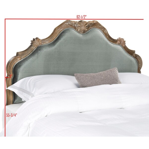 SAFAVIEH Bedding Harlow Queen size headboard - Grey - - 22287118