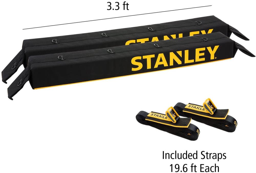 Stanley Universal Car Roof Rack Pad and Luggage Carrier System