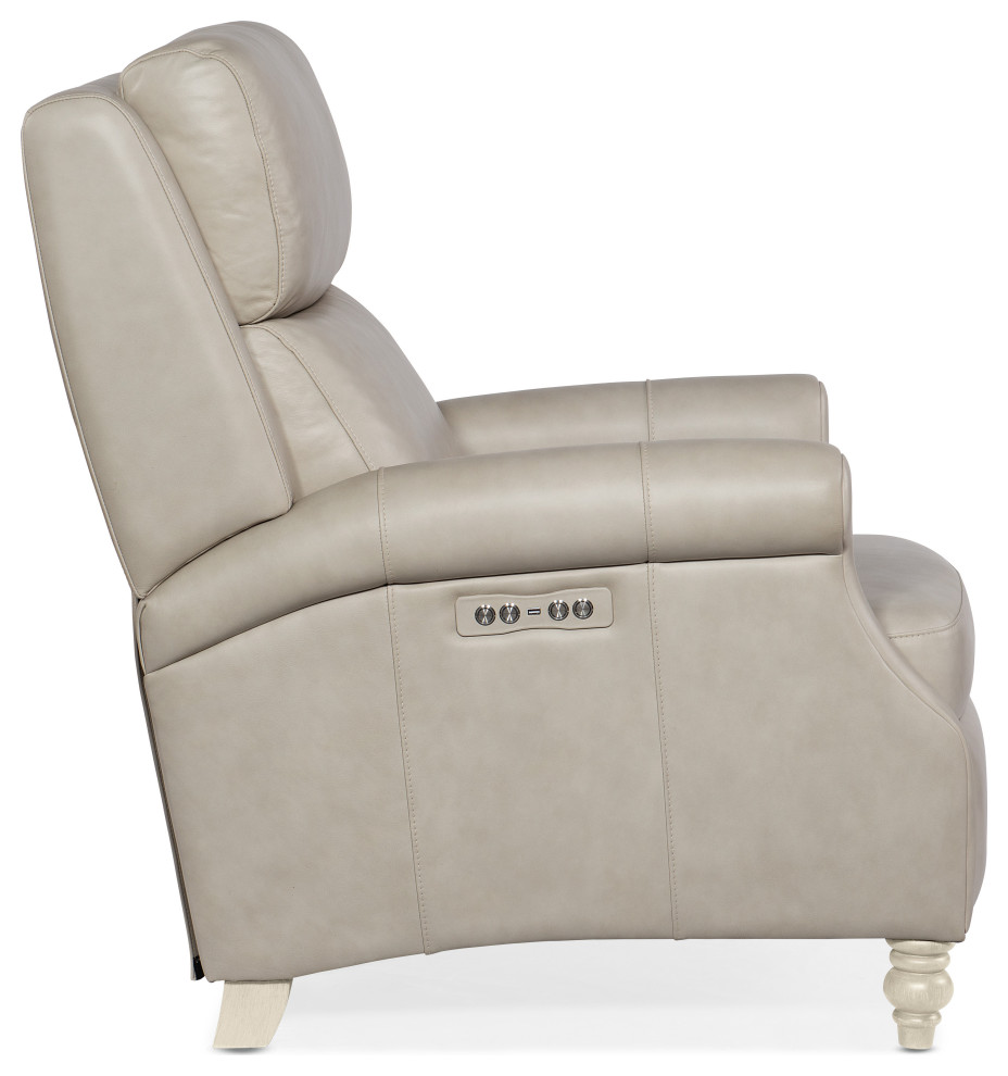 Hurley Power Recliner With Power Headrest   Traditional   Recliner Chairs   by Hooker Furniture  Houzz