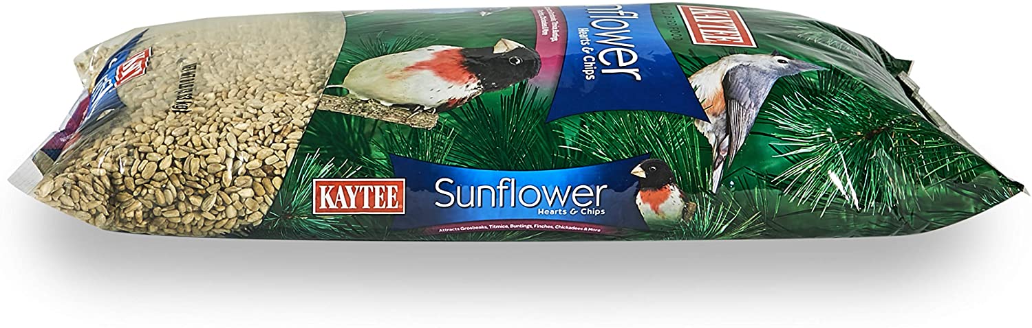 Kaytee Sunflower Hearts and Chips Bird Seed， 8-Pound