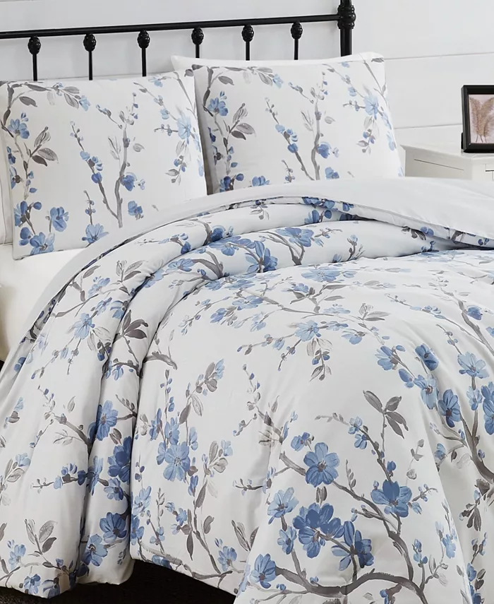 Cannon Kasumi Floral 2 Piece Comforter Set， Twin XL