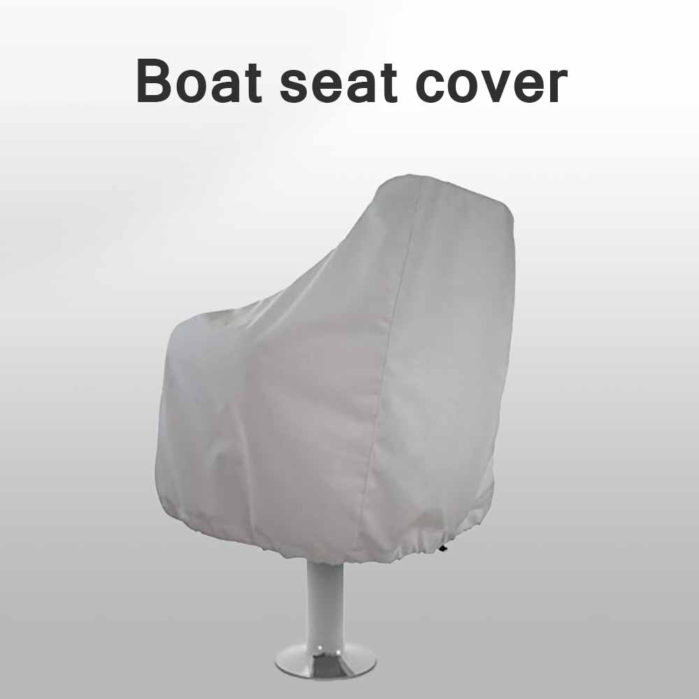 Boat Seat Cover Ultraviolet Resistant Sleeve Protector Pedestal Pontoon Boat Bench Chair Helm Protective Covers