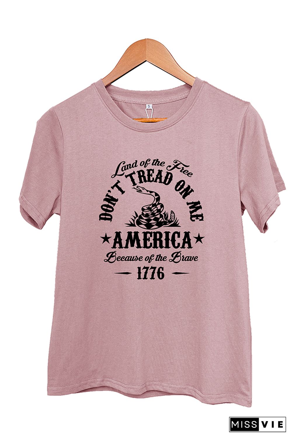 Dont' Tread On Me Graphic T-Shirt Wholesale