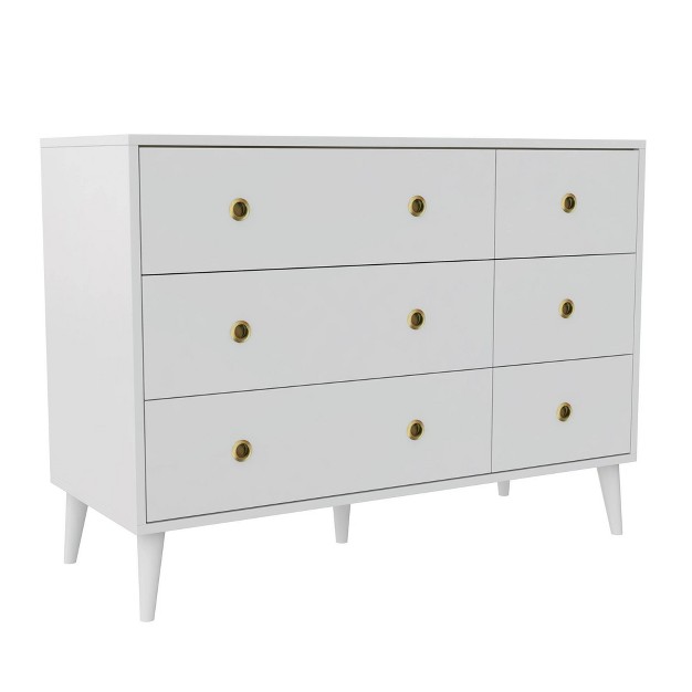 Novogratz Harper 6 Drawer Dresser