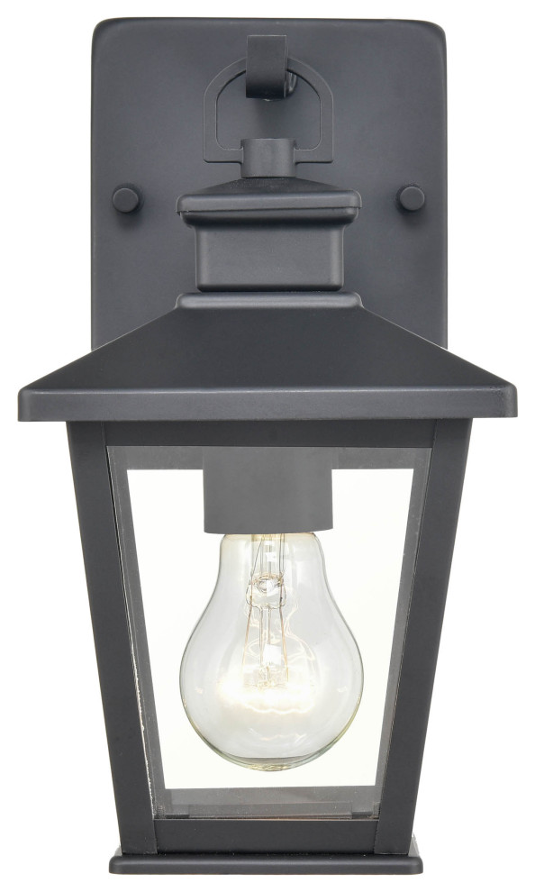 Bellmon Collection 1 Light 5.625 quotPowder Coat Black Outdoor   Transitional   Outdoor Wall Lights And Sconces   by Millennium Lighting Inc  Houzz