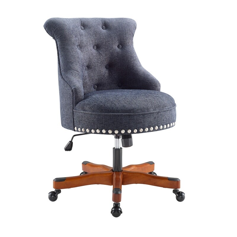 Pamela Tufted Swivel Office Chair