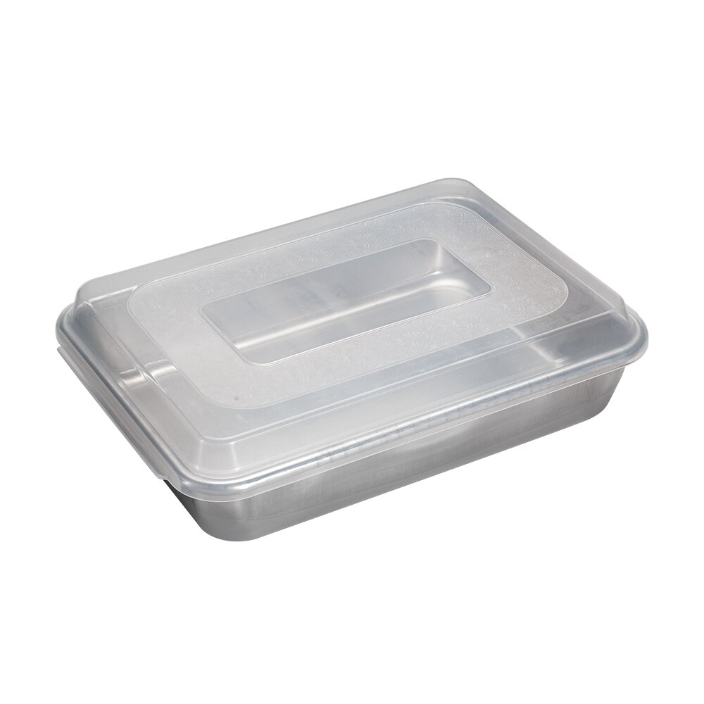 Nordic Ware Natural Aluminum Commercial Cake Pan with Lid