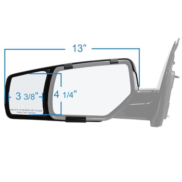 80920 - Fit System 15-17C ustom Fit Towing Mirror - Chevrolet Suburban/ Tahoe ， Gmc Yukon Driver Side and Passenger Side