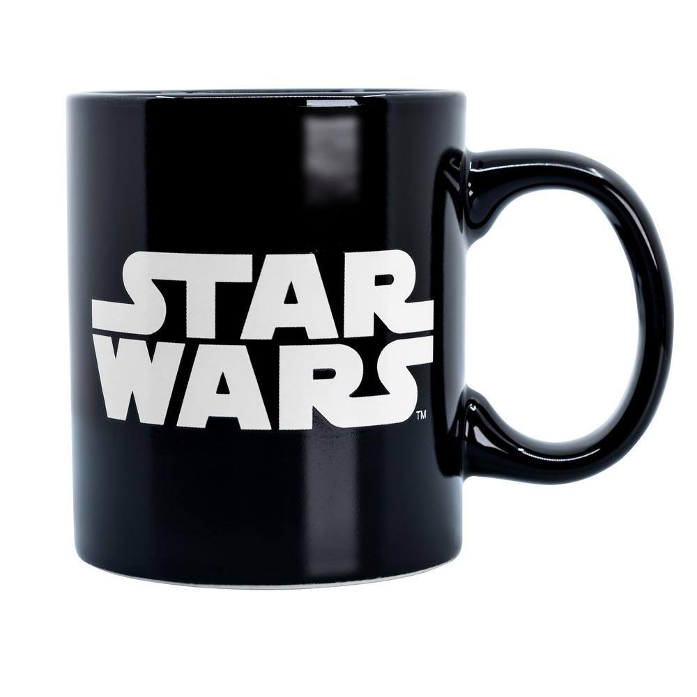 Uncanny Brands Star Wars 'A New Hope' Black Single-Cup Coffee Mug Warmer with Coffee Mug for Your Drip Coffee Maker MW1-SRW-NH1