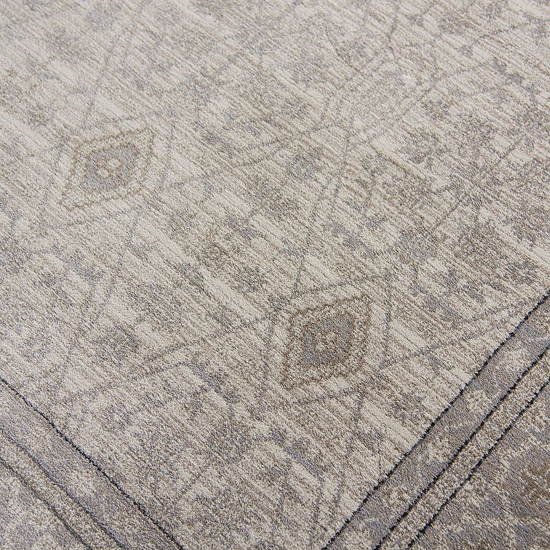 Rizzy Home Panache Traditional Distressed Ornate IV Geometric Rug