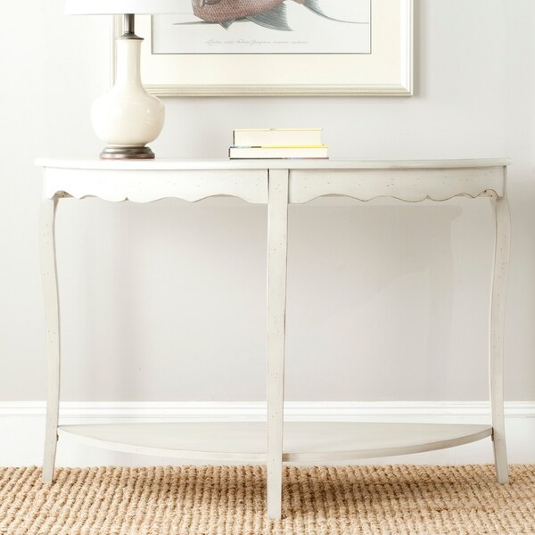 SAFAVIEH Christina Eggshell Console - 48