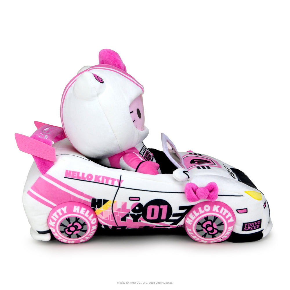 Characters racing  themed plush toys